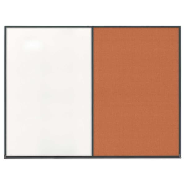 Double Door Radius Corkboard, 42"X32", S